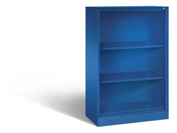 C+P Büroregal Asisto, H1310xB800xT435mm, Farbe: Enzianblau, 3 OH, 140033-000 S10058