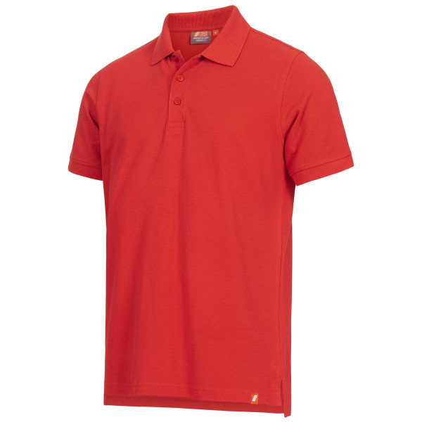 NITRAS MOTION TEX LIGHT, Poloshirt, vorgewaschen, Polokragen, 100% Baumwolle, 200g/qm, Größe: XS, Farbe: rot, VE: 20 Stück, 7010-6000-XS