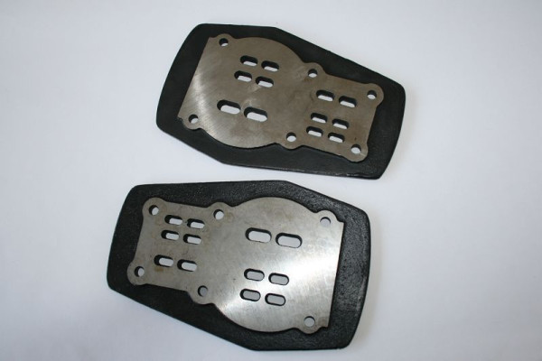 ELMAG Ventilplatten (2-teilig) für PL 600 (GS 35/K25) - ohne Dichtungen und Plättchen, 9101621