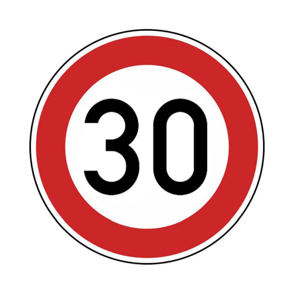 Stein HGS Zulässige Höchstgeschwindigkeit km/h (Wunschangabe) Nr. 274, 420 mm / RA2 / Flachform 2 mm, 30 km/h, 274-121-30