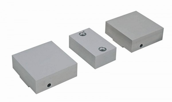 Toolex SnapLock bearbeitbare Backen Aluminium (Höhe 50,8mm / Breite 150mm) (bestehend aus 3 Stück Backen), TSSJ6000