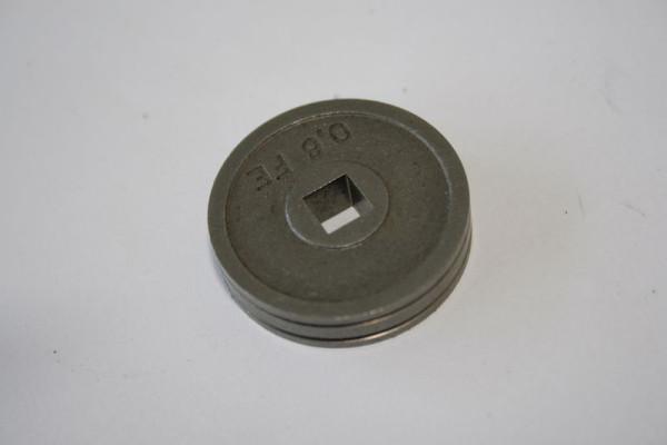 ELMAG Vorschubrolle 0, 6/0,8 mm (Außen-Ø 30mm, 70mm breit,6 mm 4-kant Aufnahme), für EUROMIG 160 (CEMONT), 9504416