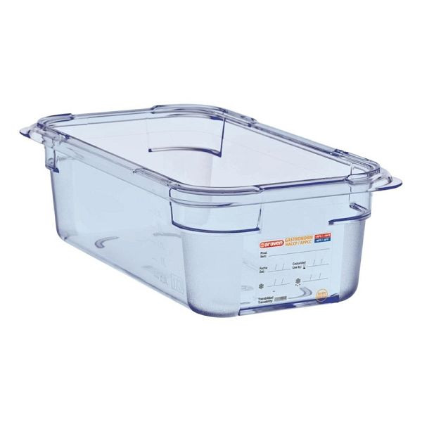 Araven GN1/3 Lebensmittelbehälter blau 100mm, luftdicht, GP579