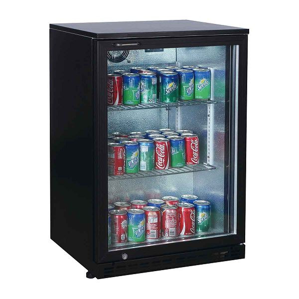 Vaiotec EASYLINE Barkühlschrank 520 schwarz / 1 Glastür, Höhe 900 mm, 11973