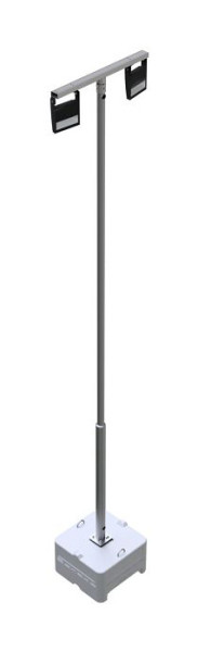 Schake Lampenmast Set 1, 2 x Strahler, 353160-SET1