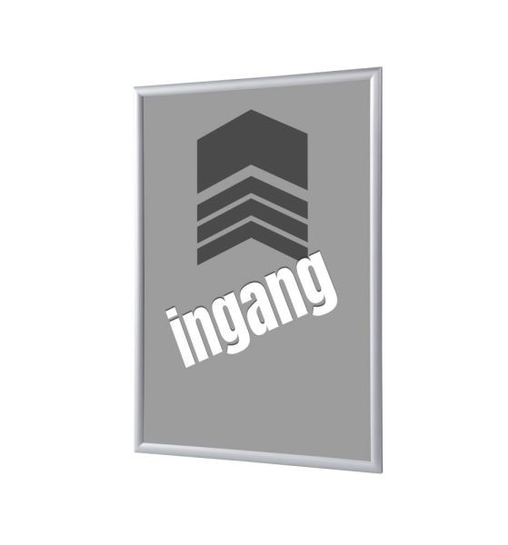 Showdown Displays Klapprahmen A1 Komplettset Eingang Grau Niederländisch, KRA1G25LPPI461