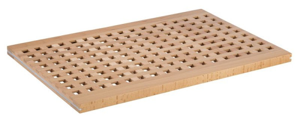 APS Brotschneidebrett -BROTSTATION, 52 x 34 cm, Höhe: 2 cm, Buchen-Holz, 00953