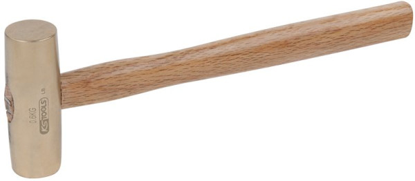 KS Tools BRONZEplus Maschinistenhammer, 100g, amerikanische Form, 963.2140