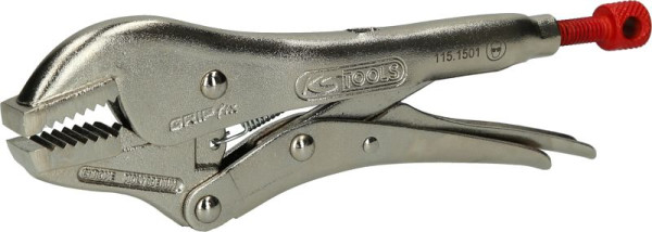 KS Tools Gripzange, gerade Backen, 28,5mm, Länge 175mm, 115.1501