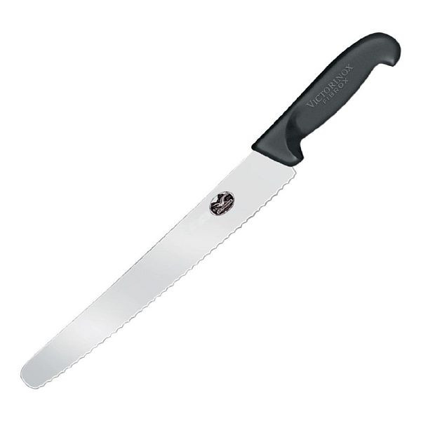 Victorinox Fibrox Konditormesser Wellenschliff 25,5cm, C663