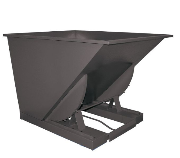 VARIOfit Selbstkipper, Außenmaße: 1.525 x 1.205 x 1.070 mm, RAL 7016 anthrazitgrau, 2-Komponenten-Lack, sw-100.004/AG