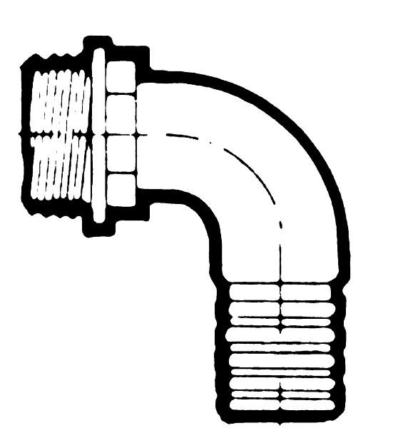 Bürkle Schlauch-Winkel fest, Außengewinde, NW: 7,5 mm, Gewinde: 3/4'', 8547-0034