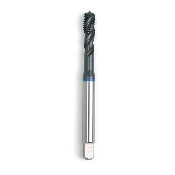 GSR Maschinengewindebohrer DIN 2184-1 (DIN371) metrisches Gewinde Form C/RSP35° HSSE-PM-TiAIN Blauring M 6, 01043190