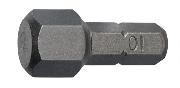 SW-Stahl Schraubendrehbit, 1/4", Innensechskant, 10 mm, IBO/4-10