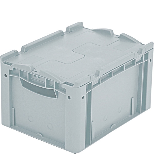 BITO Eurostapelbehälter XL Set /XLD43221 400x300x220 grau, Deckel, C0290-0560