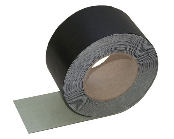 Vebatec Blitz Butyl Reparaturband Aluminium, Farbe: schwarz, 75mm x 10m, 119