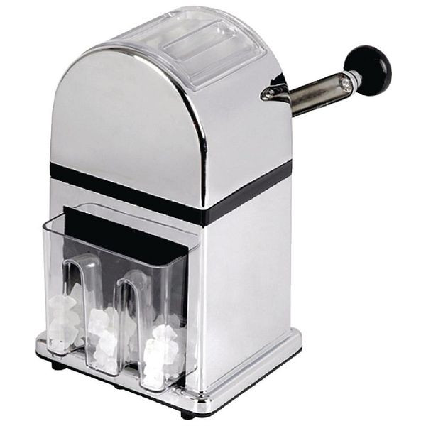 Olympia manueller Eiscrusher in Chromoptik, C824, 5020229109365