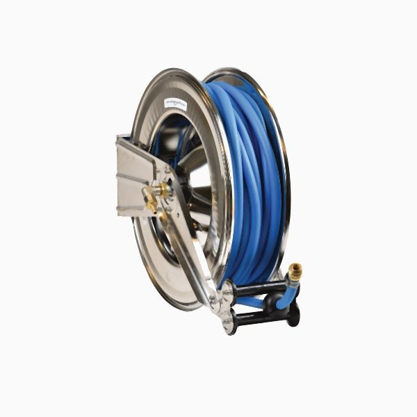 Ebinger Automatik Schlauchaufroller OSM 510, mit 20m - 12mm PVC-Pflanzenschutzschlauch, 1.514.241