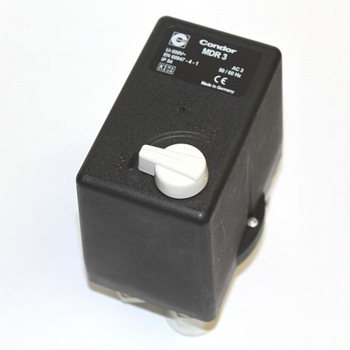 AEROTEC Druckschalter MDR3 - 400V - 10 bar - 6,3-10A - 3/8 Zoll IG - 3 Abgänge 1/4 Zoll IG, 25590025