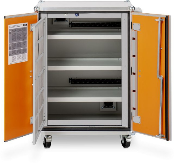 Cemo Akku-Ladeschrank Premium 8/10, 400V mit Rollen, 12121