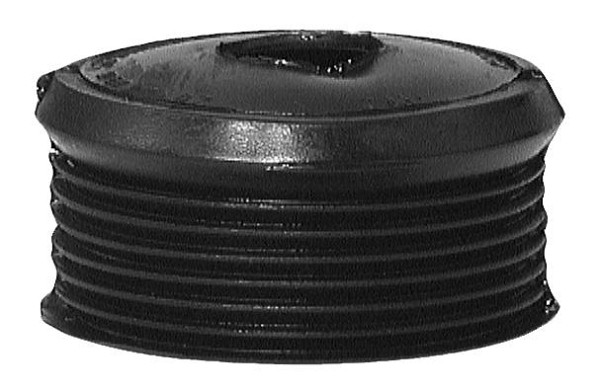 Benkiser Euro-WC-Verbinder Gummi für Spülrohre 28 - 32 mm, Innenstutzen 55 mm, schwarz, 7151055