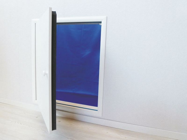 Wellhöfer Kniestocktüre mit Wärmeschutz 3D, Wandöffnung 60 x 100 cm, 422