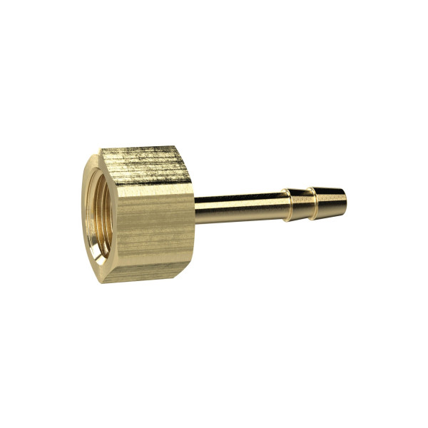 Riegler Aufschraubschlauchtülle, G 3/8, für Schlauch LW 14 mm, SW 19, MS, 139775