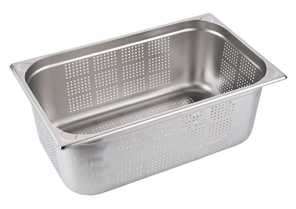 APS GN 1/1 Behälter, perforiert, 53 x 32,5 cm, Tiefe: 200 mm, Edelstahl, 28 Liter, 81910