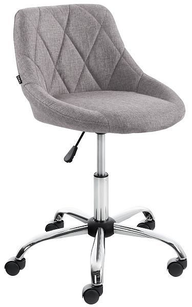 CLP Arbeitshocker Lazio Stoff, grau, 321816, 4251756487171