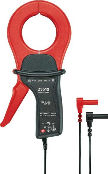 Gossen Metrawatt Zangenstromwandler 0,5 - 1000 AAC, 1 mA/AAC, 0,5 - 0.7%, GTZ3512000R0001