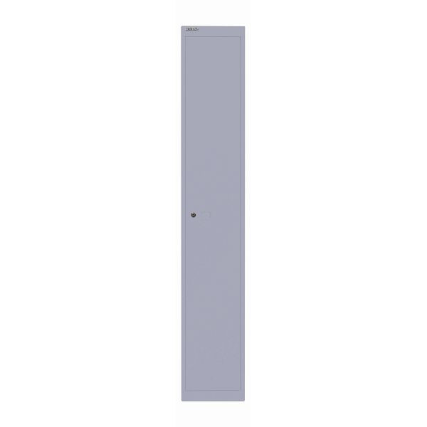 Bisley Garderobenschrank Office, 1 Fach mit Hutboden und 1 Kleiderstange, Tiefe 457 mm, 656 lilac, CLK181656