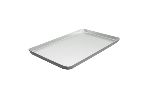 Schneider Ausstell-/Thekenblech "silber", Alu, gebeizt, 250 x 400 x 20 mm, 154052