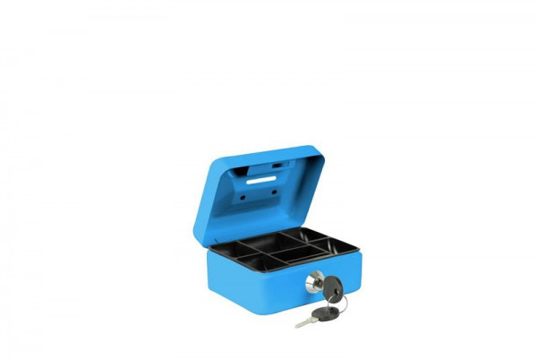 BURG-WÄCHTER Geldkassette MONEY 5012 blue, 2 x Schlüssel, HxBxT (außen): 60 x 125 x 95mm, blau, 40100