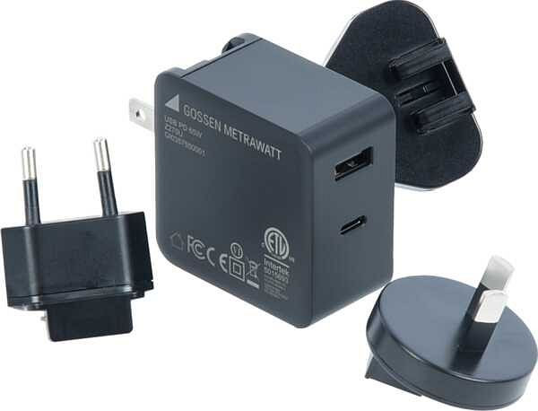Gossen Metrawatt USB PD Netzteil 65W EU/UK/US/Asia, Z270U