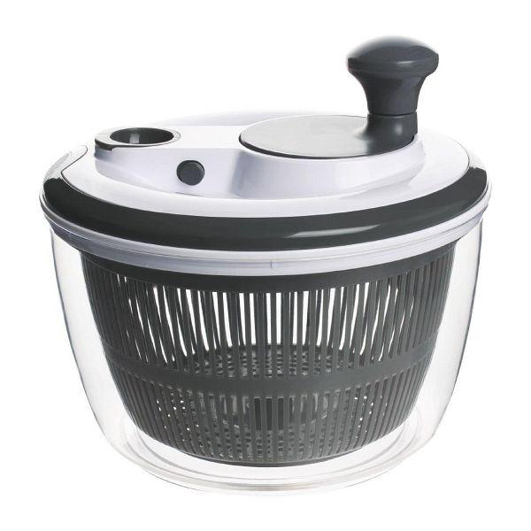 Vogue Salatschleuder Grau 4.5Ltr, ultra-starkes Getriebesystem, HW011