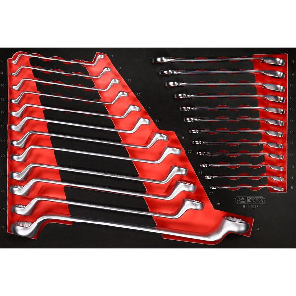 KS Tools PERFORMANCEplus Werkzeugsatz 24-teilig Schraubenschlüssel, 811.1024