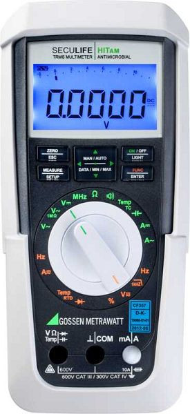 Gossen Metrawatt TRMS System Multimeter für den medizintechnischen Bereich, antimikrobiell, M687A