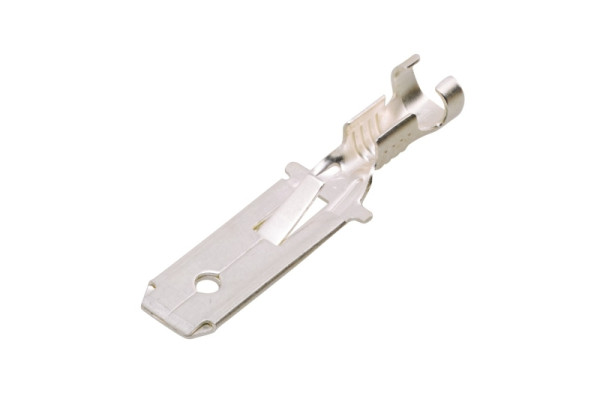 HELLA Leitungsverbinder, mit Arretierung, silber, von: 1.5mm², bis: 2.5mm², Flachstecker, 6,3 x 0,8, Ø: 6.3mm, 8KW 744 833-003