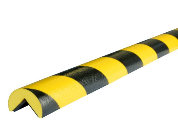 Knuffi Eckschutz, Warn- und Schutzprofil Typ A, gelb/schwarz, 5 Meter, PA-10020