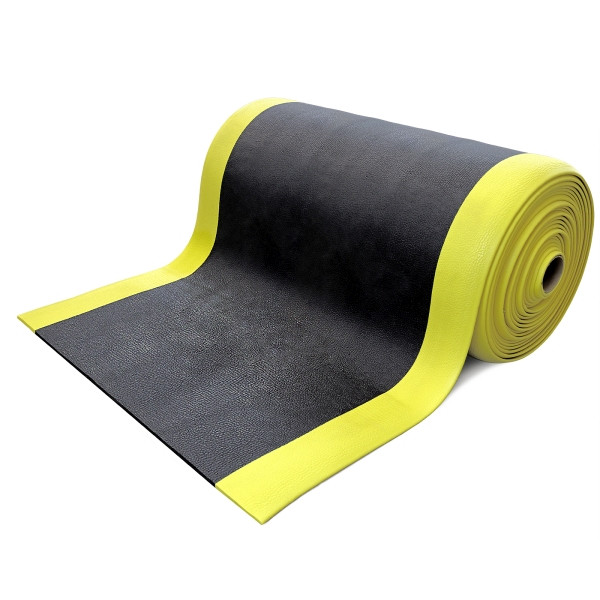 ADB Anti-Ermüdungsmatten / Arbeitsplatzmatten aus Vinyl Breite 90 cm x Länge 18000 cm (Rollenware), 12901