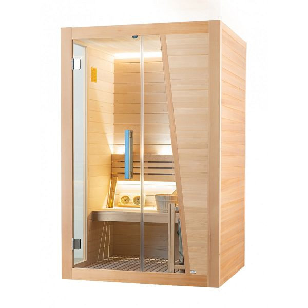 Sanotechnik TAMPERE Sauna 2 Personen 125x110x195 cm (Bausatz), K40125