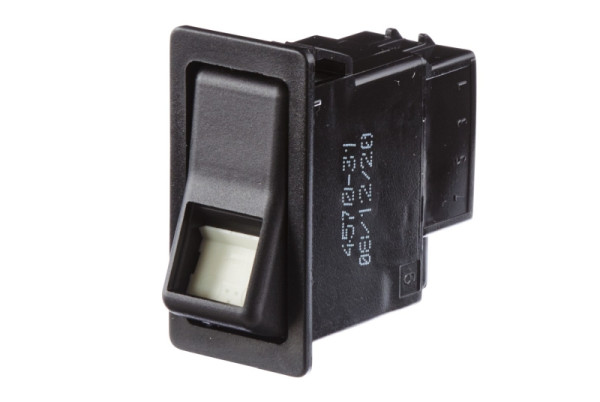 HELLA Schalter, Kippbetätigung/Tastbetätigung, Ausstattungsvar.: (II->)+I-0, Anschlussanzahl: 6, 6RH 004 570-311