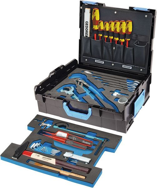 GEDORE L-BOXX 136 mit Sortiment Sanitär, 44-teilig, 2658216