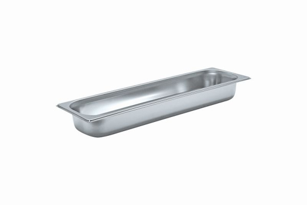 Schneider GN 2/4 Behälter, 530 x 162 x 65 mm, 4,3 Liter, Edelstahl, 530282