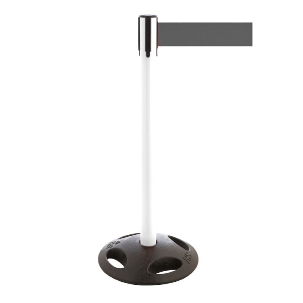 Stein HGS Personenleitsystem -P-Line Maxi-, weiß, grau, mit Gurtendstück (Standard), 34175m-0802