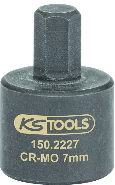 KS Tools 3/8" Bremssattel-Stecknuss, 7mm, 150.2227, 4042146512067
