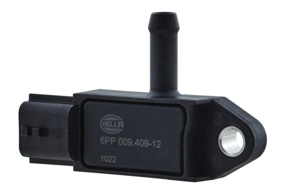 HELLA Sensor, Abgasdruck - 3-polig - geschraubt, 6PP 009 409-121