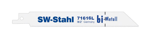 SW-Stahl Säbelsägeblatt, HSS, 200 mm, VE: 5 Stück, 71616L