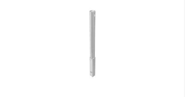 Schake Absperrpfosten Stahlrohr Ø 89 x 2,9 mm herausnehmbar, mit Profilzylinder, feuerverzinkt, 489Z