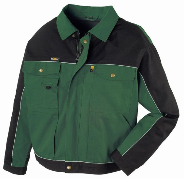 teXXor Canvas (320 g/m²) Bundjacke RIO, grün/schwarz, Größe: S, 8315-S